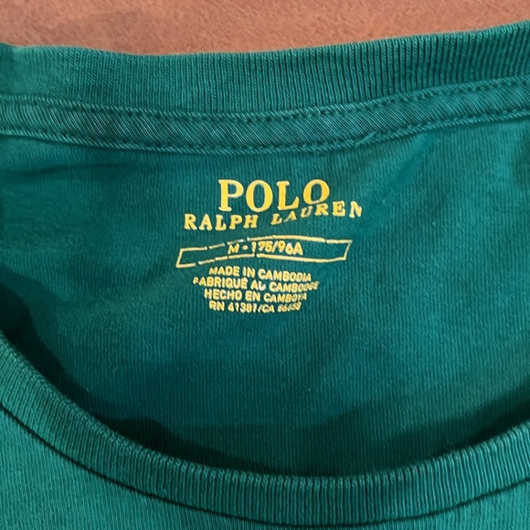 Hunter green tee - Picture 3 of 3